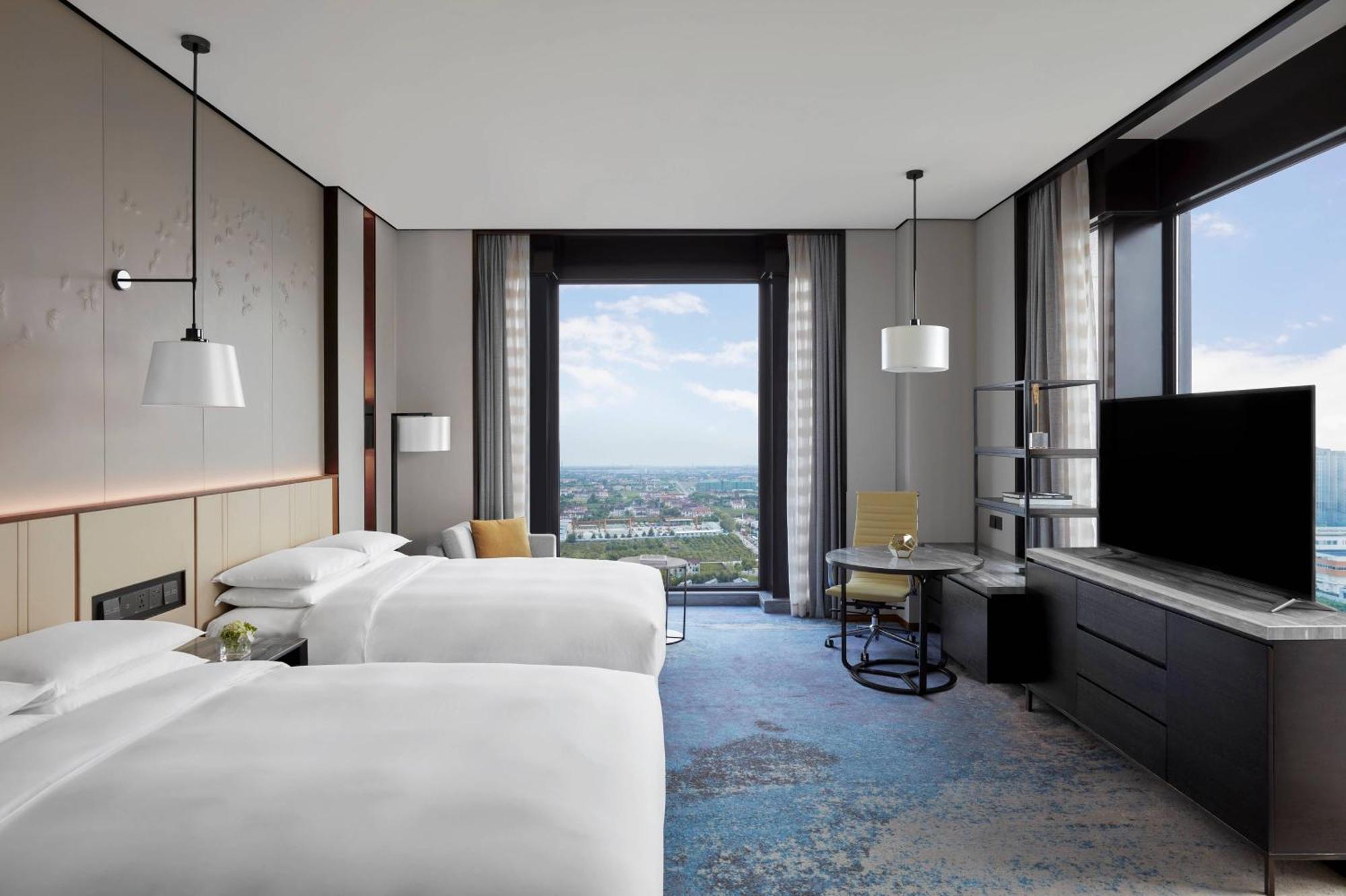 Shanghai Marriott Hotel Pudong South Nanhui Ngoại thất bức ảnh